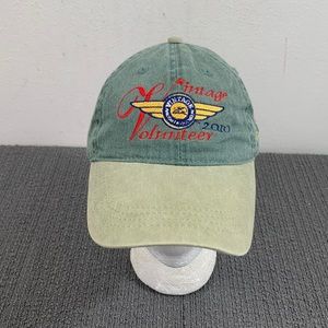EAA Vintage Aircraft Association Baseball Hat Mens OSFM Green Acid Wash OTTO